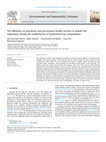 Research paper thumbnail of The efficiency of petroleum and government health services to benefit life expectancy during the inefficiencies of hydroelectricity consumption