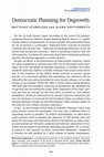 Research paper thumbnail of Democratic Planning for Degrowth