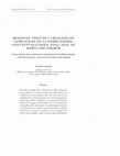 Research paper thumbnail of RESIDUOS TÓXICOS Y CREACIÓN DE COMUNIDAD EN LA PAMPA SOJERA: CONTEXTUALIZANDO NOXA 2016 DE MARÍA INÉS KRIMER
