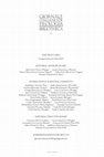Research paper thumbnail of "Gli exceptores fra tarda antichità e alto medioevo. Aspetti istituzionali, sociali e culturali", in "From Stenographers to Notaries: The Collectio Avellana and the Development of the Notarial Practices in Late Antiquity", a c. di R. Lizzi e G. Marconi, Turnhout 2023, pp. 297-322