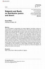 Research paper thumbnail of Sidgwick and Rawls on distributive justice and desert