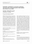 Research paper thumbnail of Stakeholder contributions to assessment, monitoring, and conservation of threatened species: black skimmer and red knot as case studies