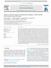 Research paper thumbnail of Metals in tissues of migrant semipalmated sandpipers (Calidris pusilla) from Delaware Bay, New Jersey