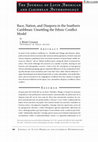 Research paper thumbnail of Race, Nation, and Diaspora in the Southern Caribbean: Unsettling the Ethnic Conflict Model