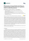 Research paper thumbnail of Determination of Young’s Moduli of the Phases of Composite Materials Reinforced with Longitudinal Fibers, by Global Measurements