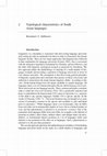 Research paper thumbnail of Typological characteristics of South Asian languages