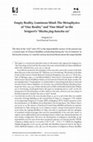 Research paper thumbnail of [Abstract] Empty Reality, Luminous Mind: The Metaphysics of "One Reality" and "One Mind" in Shi Sengwei's "Shizhu jing hanzhu xu"