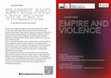 Research paper thumbnail of Lecture Series Empire and Violence: Program