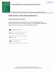 Research paper thumbnail of Delta Checks in the clinical laboratory