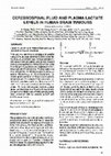Research paper thumbnail of Cerebrospinal fluid and plasma lactate levels in human brain tumours