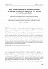 Research paper thumbnail of Image vision technology for the characterisation of shape and geometrical properties of two varieties of lentil grown in Turkey