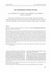 Research paper thumbnail of Size distribution of barley kernels