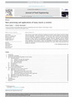Research paper thumbnail of New processing and applications of waxy starch (a review)