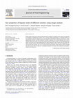 Research paper thumbnail of Size properties of legume seeds of different varieties using image analysis