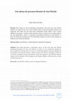 Research paper thumbnail of Um esboço do percurso literário de Ana Plácido