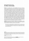 Research paper thumbnail of On Minor Universality (Introduction)