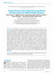 Research paper thumbnail of Angle-Domain Hybrid Beamforming-Based mmWave Massive MIMO-NOMA Systems