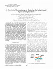 Research paper thumbnail of A new active microendoscope for exploring the sub-arachnoid space in the spinal cord