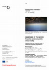 Research paper thumbnail of IMMERSED IN THE WORK From the environment to virtual reality. Inhabiting the museum: A history of physical presence from analog to digital exhibition spaces. Università degli Studi di Milano Statale