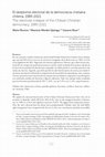 Research paper thumbnail of El desplome electoral de la democracia cristiana chilena, 1989-2021