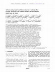 Research paper thumbnail of Airborne and ground-based observations of a weekend effect in ozone, precursors, and oxidation products in the California South Coast Air Basin