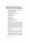 Research paper thumbnail of Identifying risks factors of students' failure in e-learning systems: towards a warning system