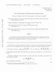Research paper thumbnail of Area potentials and deformation quantization