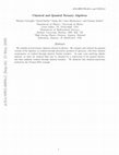 Research paper thumbnail of Classical and quantal ternary algebras