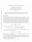 Research paper thumbnail of On rotations as spin matrix polynomials