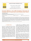 Research paper thumbnail of Economic Diplomacy and Conflict Resolution: Harnessing the Economic Peace Leverage Theory in the Palestine-Israel Context