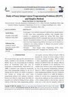Research paper thumbnail of Study of Fuzzy Integer Linear Programming Problems (IFLPP) and Simplex Method