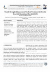 Research paper thumbnail of Tensile Strength Enhancement Via Heat Treatment In Directly Recycled Aluminium Alloy (AA6065)