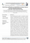 Research paper thumbnail of Block Chain and Machine Learning Models to Evaluate Faults in the Smart Manufacturing System