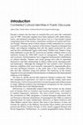 Research paper thumbnail of Introduction. Contested Cultural Identities in Public Discourse