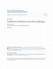 Research paper thumbnail of <i>Faithfulness and identity in Prosodic Morphology</i>