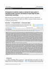 Research paper thumbnail of Development of prediction models to estimate the total number of mesophilic aerobic and lactic acid bacteria of squid rings that were cooked before marinating