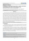 Research paper thumbnail of Examining the relationship between teachers’ creativity and students’ critical thinking in the context of EFL learning in Iran