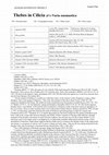 Research paper thumbnail of Thebes in Cilicia-6-Varia onomastica