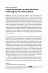 Research paper thumbnail of Caspar von Abschatz's Album Amicorum: Collecting (in) the Ottoman World