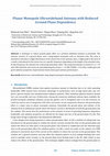 Research paper thumbnail of Planar Monopole Ultrawideband Antenna with Reduced Ground Plane Dependence