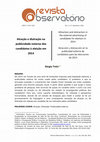 Research paper thumbnail of Atração e distração na publicidade externa dos candidatos à eleição em 2014