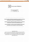 Research paper thumbnail of Inércia de atenção: utilização do equipamento eye-tracker no estudo de memorização e raciocínio de uma publicidade externa