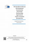 Research paper thumbnail of EU-Southern African Development Community Economic Partnership Agreement: A geo-economic perspective