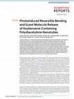 Research paper thumbnail of Photoinduced Reversible Bending and Guest Molecule Release of Azobenzene-Containing Polydiacetylene Nanotubes