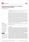 Research paper thumbnail of From Bioinspiration to Biomimicry in Architecture: Opportunities and Challenges