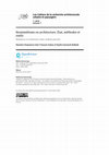 Research paper thumbnail of Biomimétisme en architecture. État, méthodes et outils