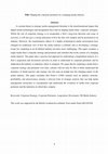 Research paper thumbnail of Shaping the Corporate Perimeter in a Changing Media Industry