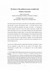 Research paper thumbnail of The History of the Political Economy of Public Debt