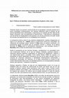 Research paper thumbnail of Reflexiones (en curso) sobre el devenir de las configuraciones trans en Gral. Roca - Fiske Menuco