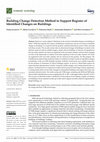 Research paper thumbnail of Building Change Detection Method to Support Register of Identified Changes on Buildings
